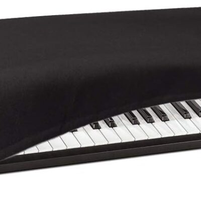 DAVE SMITH INSTRUMENTS PROPHET REV2 Dust Cover and Synthesizer Keyboard Protector [Antistatic, Water Resistant, Heavy Duty Premium Fabric, Black] by DigitalDeckCovers