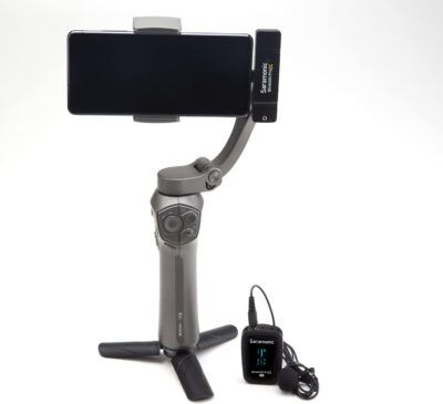 Saramonic Blink 500 Prox B5 Wireless Microphone System with Lavalier for iPhone15/16/17&Android, iPad, Mobile & Computers, USB C Mini Lapel Microphone Wireless for Video Recording, Streaming