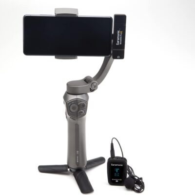 Saramonic Blink 500 Prox B5 Wireless Microphone System with Lavalier for iPhone15/16/17&Android, iPad, Mobile & Computers, USB C Mini Lapel Microphone Wireless for Video Recording, Streaming