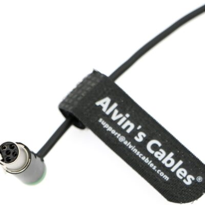 Alvins Cables 10Inch (25cm) Low Profile TA5F to Dual LP XLR 3 Pin Male Audio-Cable for Wisycom-MCR54, Lectrosonics-DCHR-Receiver, Cameras, Portable Recorders, Mixers