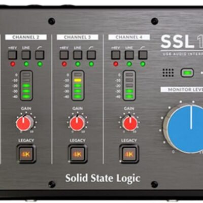 51Eas8GL. AC SL1000 Solid State Logic SSL 12 USB Audio Interface Bundle with Polsen HPC-A30 Closed-Back Studio Monitor Headphones, 10 MIDI Cable (2x) and XLR-XLR Cable (2x)