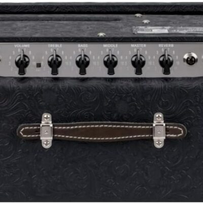 Fender Blues Junior IV 30th Anniversary 15-watt 1 x 12-inch Combo Amplifier – Black Western