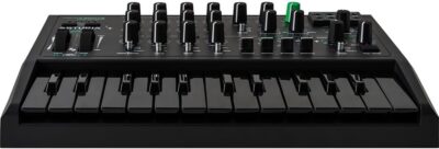 Arturia 540102 MicroBrute UFO Analog Synthesizer White Bundle with 2 YR CPS Enhanced Protection Pack