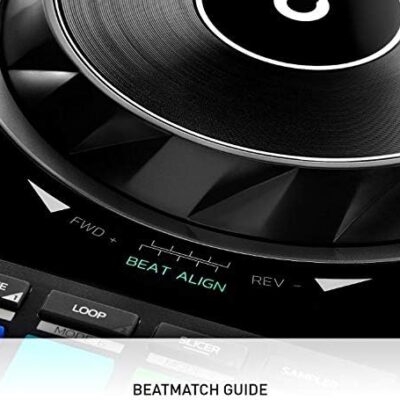 51FLZAaWfGL. AC Hercules DJControl Inpulse 500 Professional DJ Controller Studio Bundle with 3.5 Powered Monitors, DJ Headphones, RCA/TRS Cables & DJ Software – Complete Laptop DJ Mixing & Performance Kit