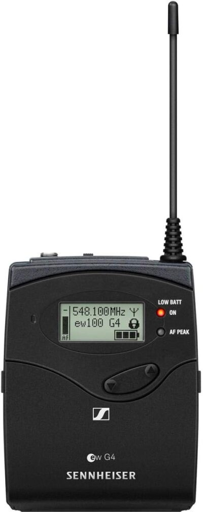 Sennheiser Pro Audio Sennheiser EW 100-ME2/835 Combo Me2 Lavelier Beltpack and e835S Handheld System – G Band (566-608Mhz), 100 G4-ME2/835-S-G