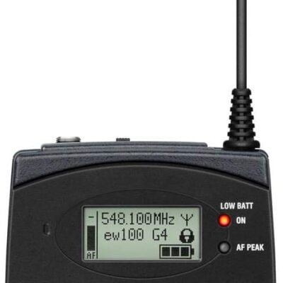 Sennheiser Pro Audio Sennheiser EW 100-ME2/835 Combo Me2 Lavelier Beltpack and e835S Handheld System – G Band (566-608Mhz), 100 G4-ME2/835-S-G