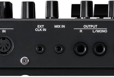 Roland SH-4D Desktop Synthesizer Bundle with Headphones, MIDI Cable, and Austin Bazaar Polishing Cloth