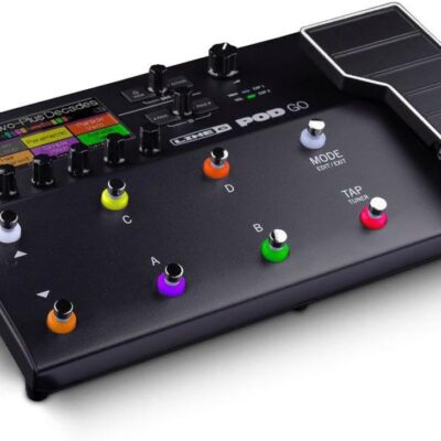 Line 6 POD Go Guitar Multi-Effects Pedal, Black