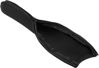 Geekria Flex Fabric Headband Cover Compatible with V-Moda Crossfade LP/ LP2/ M-100/ Wireless Headphones, Replacement Repair Part, Easy DIY Installation (Black)