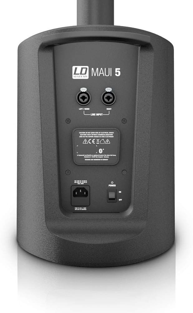 LD Systems Maui 5 Portable PA System, Black