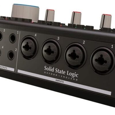 Solid State Logic SSL 12 12-In and 8-Out USB Audio Interface with Studio-Quality Audio for Professional Recording and Mixing