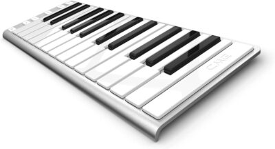Xkey 25 USB MIDI Keyboard – Apple-Style Ultra-Thin Aluminum Frame, 25 Full-Size Velocity-Sensitive Keys, Polyphonic Aftertouch, Ultra-Low Latency, Simply Plug & Play on iPad, iPhone, Mac, PC