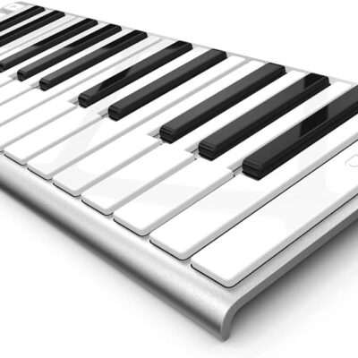 Xkey 25 USB MIDI Keyboard – Apple-Style Ultra-Thin Aluminum Frame, 25 Full-Size Velocity-Sensitive Keys, Polyphonic Aftertouch, Ultra-Low Latency, Simply Plug & Play on iPad, iPhone, Mac, PC
