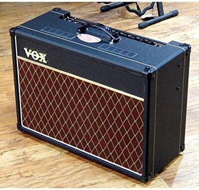Vox AC15C1 1×12 inch 15-watt Guitar Tube Combo Amplifier w/ 2 Channels, Tremolo, and Reverb