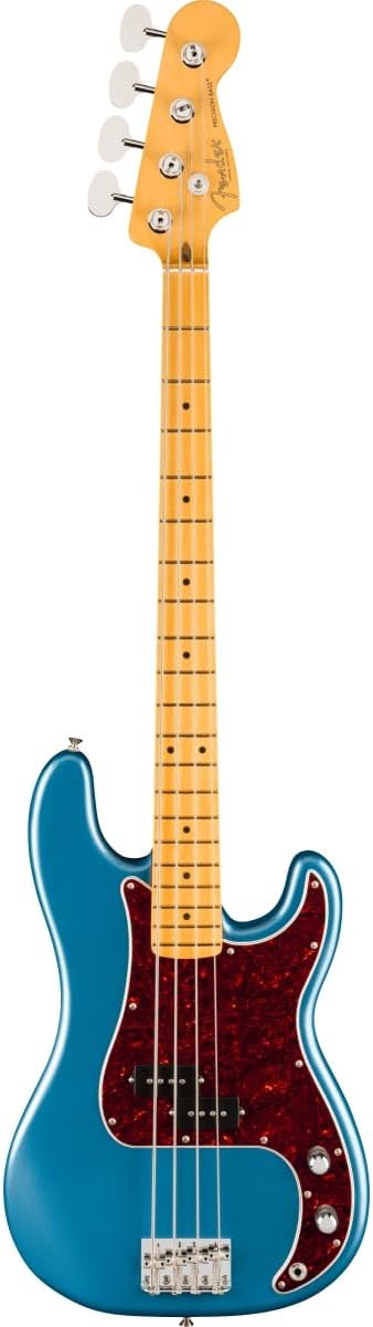 Fender American Professional Classic Precision Bass – Faded Lake Placid Blue, Maple Fingerboard