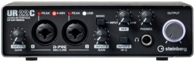 Steinberg UR22C USB 3.0 Studio Bundle with with Cubase AI and Cubasis LE