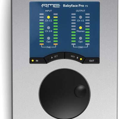 51MCYsMuQeL. AC SL1000 RME Babyface Pro FS 24-Channel 192kHz USB Audio Interface with Audio-Technica ATH-M40x Headphones & XLR Cable Bundle