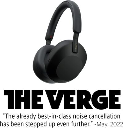 51OGN Nlu7L. AC SL1080 1774148450 9659 Sony WH-1000XM5 Premium Noise Canceling Headphones, Auto NC Optimizer, 30-Hour Battery, Alexa Voice Control, Black