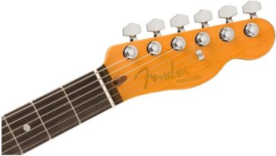 Fender American Ultra II Telecaster Electric Guitar – Texas Tea, Ebony Fingerboard
