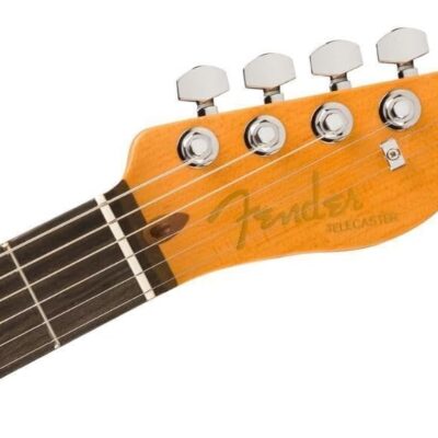 Fender American Ultra II Telecaster Electric Guitar – Texas Tea, Ebony Fingerboard