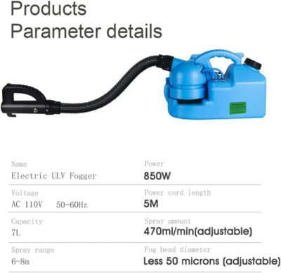 51Oa AzbbAL. AC SL1000 SWANSOFT 7L(1.85 Gallon) ULV Fogger Machine, Electric Atomizer Sprayer, Portable Foggers Machine for Home Indoor