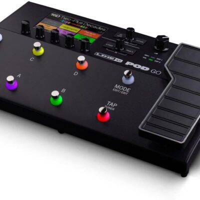 Line 6 POD Go Guitar Multi-Effects Pedal, Black