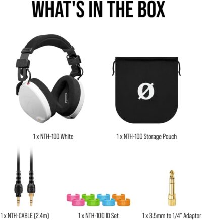 Rode NTH-100 Professional Over-Ear Headphones – White