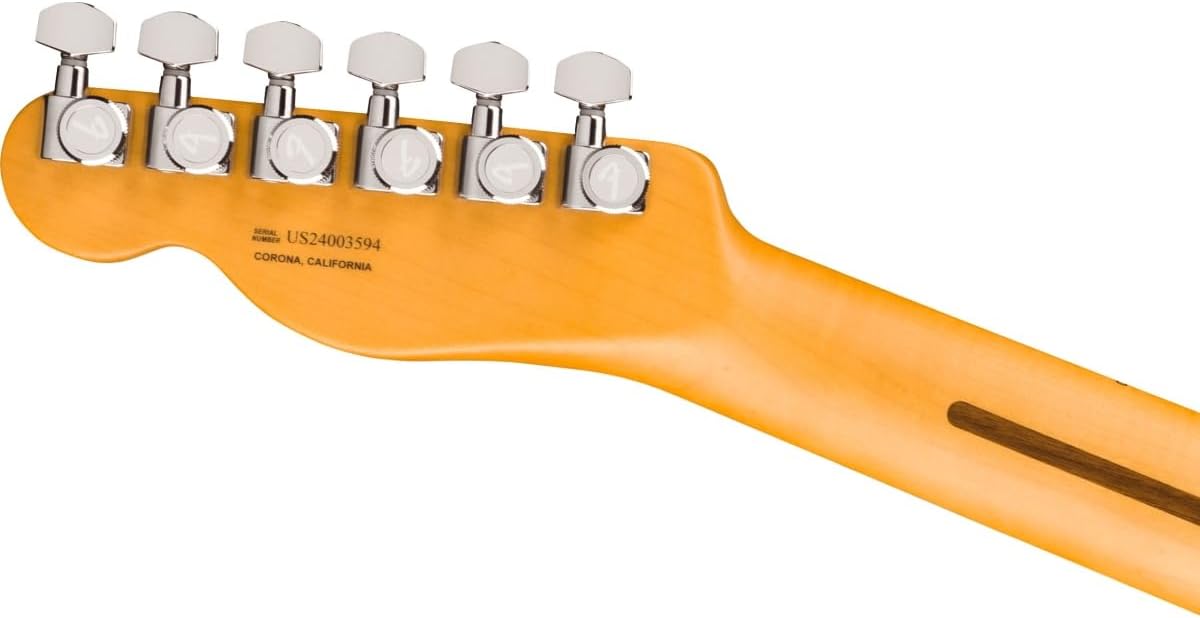 Fender American Ultra II Telecaster Electric Guitar – Sinister Red, Maple Fingerboard