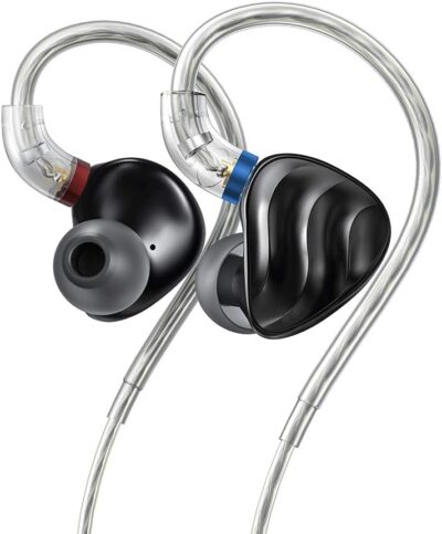 FIIO FH3 HiFi Earphones 3 Drivers (1 Dynamic + 2 Knowles BA), in-Ear Earphones High Resolution, Bass Sound, High Fidelity for Smartphone/PC/Tablet