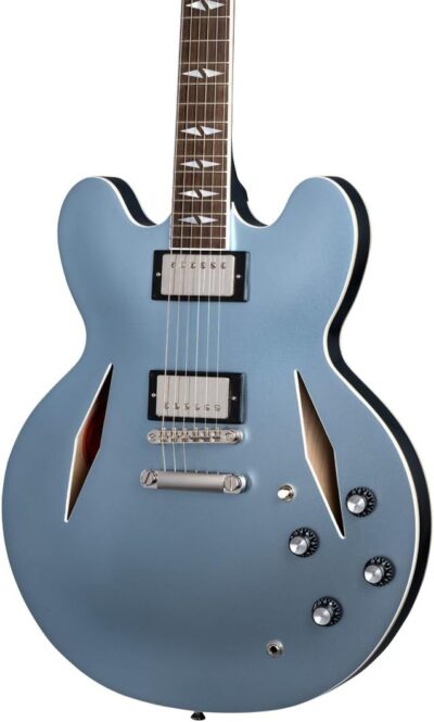 51PyRlW3x2L. AC SL1200 Epiphone Dave Grohl DG-335 Pelham Blue with Case