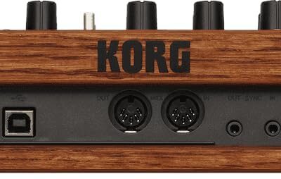 51R2PgNVTML. AC SL1200 Korg monologue Monophonic Analog Synthesizer w/ 16-step Sequencer and OLED Oscilloscope – Black