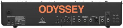 Behringer ODYSSEY Analog Synthesizer with 37 Full-Size Keys, Dual VCOs, 3-Way Multi-Mode VCFs, 32-Step Sequencer, Arpeggiator and Klark Teknik FX