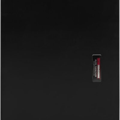 Gator Frameworks Elite Furniture Series 8U Wood Desktop Studio Rack in Standard Black Finish (GFW-ELITERK-8U-BLK)