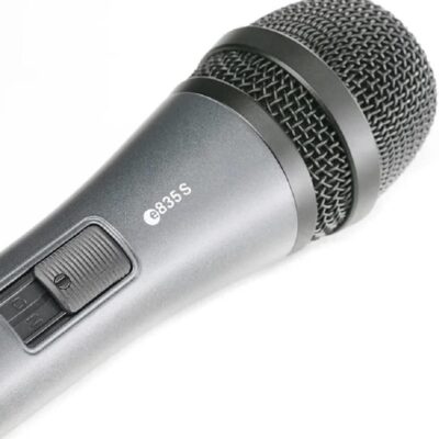Sennheiser Pro Audio Sennheiser Professional E 835-S Dynamic Cardioid Vocal Microphone with On/Off Switch