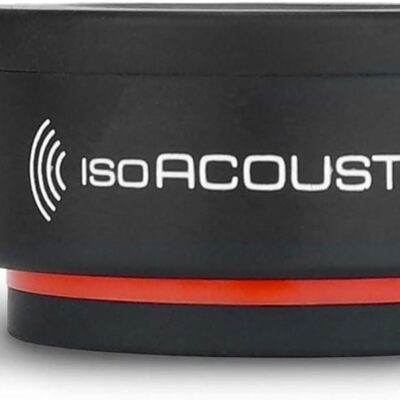 IsoAcoustics Iso-Puck Series Acoustic Isolators (Iso-Puck Mini, 6 lbs max/Unit, 8-Pack)