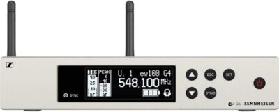 Sennheiser Pro Audio Sennheiser EW 100-ME2/835 Combo Me2 Lavelier Beltpack and e835S Handheld System – G Band (566-608Mhz), 100 G4-ME2/835-S-G