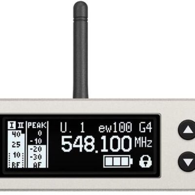 Sennheiser Pro Audio Sennheiser EW 100-ME2/835 Combo Me2 Lavelier Beltpack and e835S Handheld System – G Band (566-608Mhz), 100 G4-ME2/835-S-G