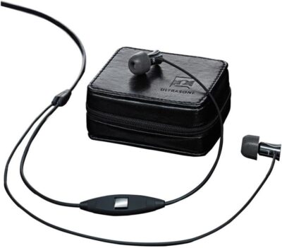 Ultrasone TIO Aluminum High Performance In Ear Headphones with Microphone, Remote Control and Transport Case