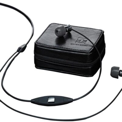 Ultrasone TIO Aluminum High Performance In Ear Headphones with Microphone, Remote Control and Transport Case