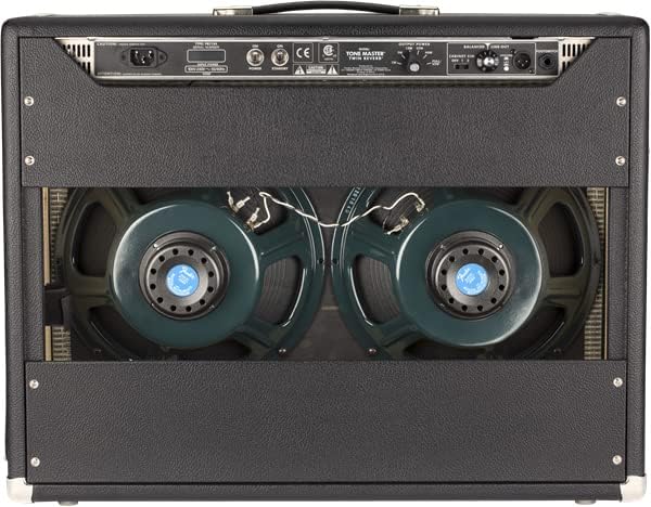 Fender Tone Master Twin Reverb Guitar Amplifier Bundle with Instrument Cable, Amperstand Guitar Cradle, Tuner, and Austin Bazaar Exclusive 24-Pack Picks