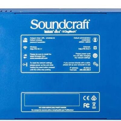 Soundcraft Ui24R 24-Channel Digital Mixer/Multitrack USB Recorder Bundle with Sony MDR-7506 Headphones and XLR Cable