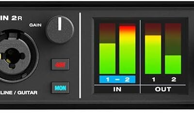 Motu M2 2×2 USB-C Audio Interface with XLR-XLR Cable Bundle