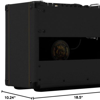 Orange Rocker 15-15-Watt 1×10 Inches Tube Combo – Black