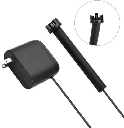 AC Power Adapter 19V 2.37A W18-045N1A for Facebook Portal 10 2nd Portal Mini 8 (Black)