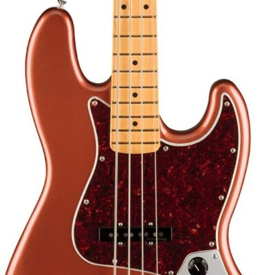Fender Player Plus Jazz Bass, Aged Candy Apple Red, Maple Fingerboard