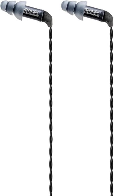 51WC6hQ44dL. AC SL1500 Etymotic ER4SR Studio Reference Earphone,Black