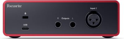 Focusrite Scarlett Solo (4th Gen) USB Audio Interface and Waves Musicians 2 Bundle