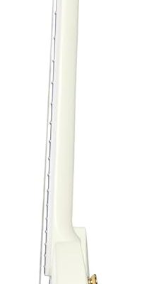 51WeSGqDpRL. AC SL1500 Epiphone Inspired by Gibson Custom 1963 Les Paul SG Maestro, Classic White with Hard Case