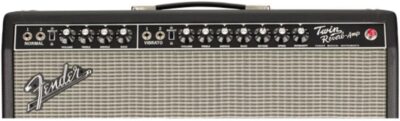 Fender Tone Master Twin Reverb Guitar Amplifier, Black, with 2-Year Warranty