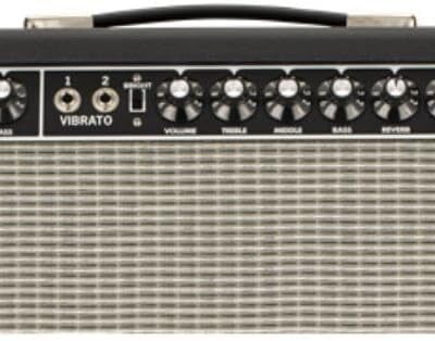Fender Tone Master Twin Reverb Guitar Amplifier, Black, with 2-Year Warranty